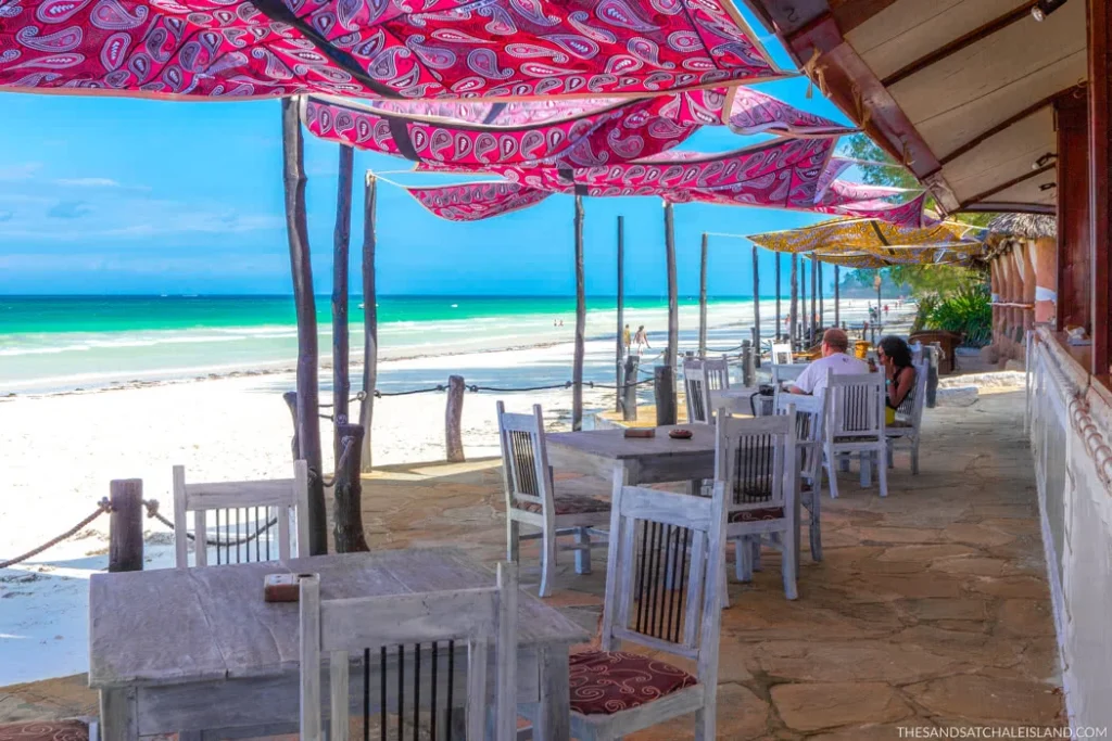 Diani beach restaurants